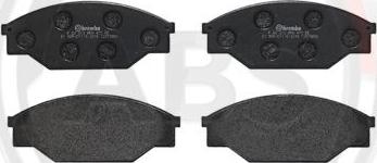 A.B.S. P83013 - Brake Pad Set, disc brake car-mod.net
