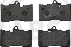 A.B.S. P83072 - Brake Pad Set, disc brake car-mod.net