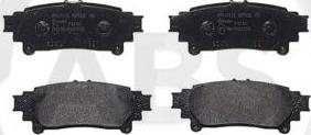 A.B.S. P83152 - Brake Pad Set, disc brake car-mod.net