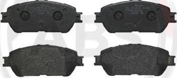 A.B.S. P83105 - Brake Pad Set, disc brake car-mod.net