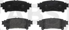 A.B.S. P83132 - Brake Pad Set, disc brake car-mod.net