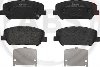 A.B.S. P30065 - Brake Pad Set, disc brake car-mod.net