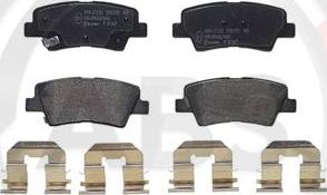A.B.S. P30067 - Brake Pad Set, disc brake car-mod.net