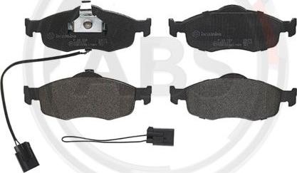A.B.S. P24034 - Brake Pad Set, disc brake car-mod.net