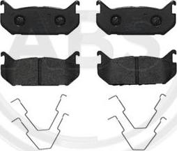A.B.S. P24036 - Brake Pad Set, disc brake car-mod.net