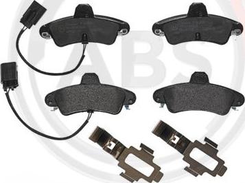 A.B.S. P24038 - Brake Pad Set, disc brake car-mod.net
