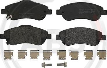 A.B.S. P28045 - Brake Pad Set, disc brake car-mod.net