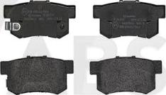 A.B.S. P28039 - Brake Pad Set, disc brake car-mod.net