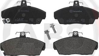 A.B.S. P28020 - Brake Pad Set, disc brake car-mod.net