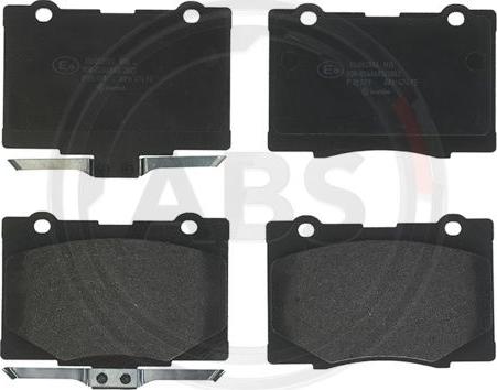 A.B.S. P28079 - Brake Pad Set, disc brake car-mod.net