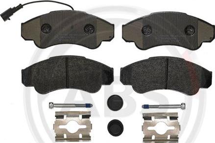 A.B.S. P23092 - Brake Pad Set, disc brake car-mod.net