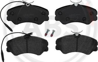 A.B.S. P23023 - Brake Pad Set, disc brake car-mod.net