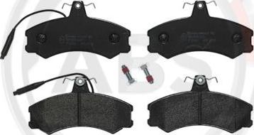 A.B.S. P23022 - Brake Pad Set, disc brake car-mod.net