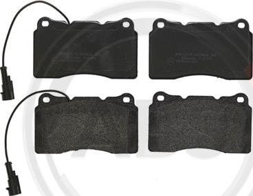 A.B.S. P23078 - Brake Pad Set, disc brake car-mod.net