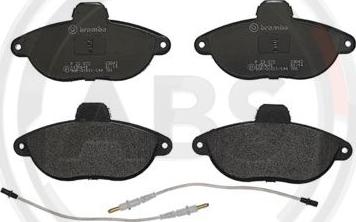 A.B.S. P23072 - Brake Pad Set, disc brake car-mod.net