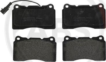 A.B.S. P23115 - Brake Pad Set, disc brake car-mod.net