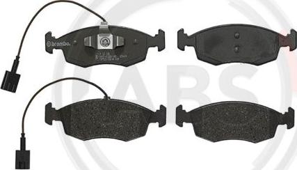 A.B.S. P23138 - Brake Pad Set, disc brake car-mod.net