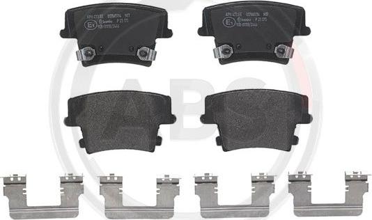 A.B.S. P23175 - Brake Pad Set, disc brake car-mod.net