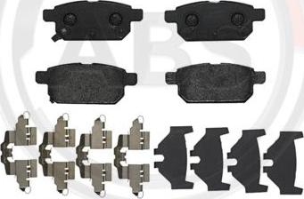 A.B.S. P79029 - Brake Pad Set, disc brake car-mod.net