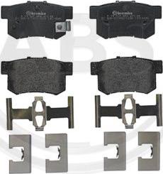 A.B.S. P79027 - Brake Pad Set, disc brake car-mod.net