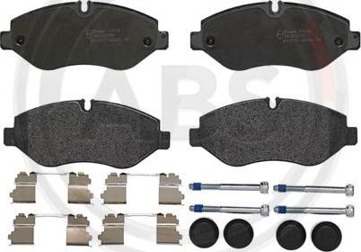 A.B.S. PA6026 - Brake Pad Set, disc brake car-mod.net