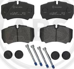 A.B.S. PA6023 - Brake Pad Set, disc brake car-mod.net