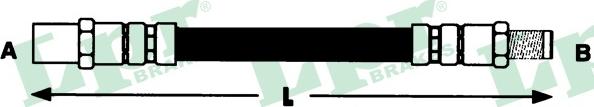 ABTEX 6T46121 - Brake Hose car-mod.net
