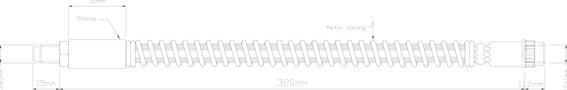 ABTEX ABH1078 - Brake Hose car-mod.net