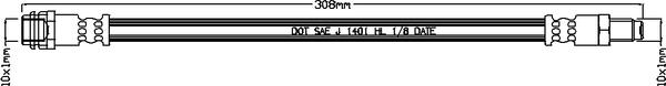 ABTEX ABH1167 - Brake Hose car-mod.net