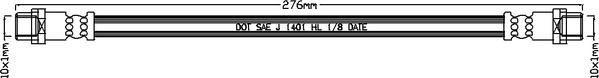 ABTEX ABH1101 - Brake Hose car-mod.net