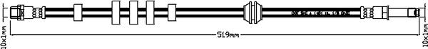 ABTEX ABH1179 - Brake Hose car-mod.net