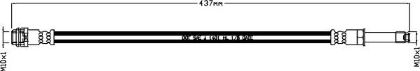 ABTEX ABH1171 - Brake Hose car-mod.net