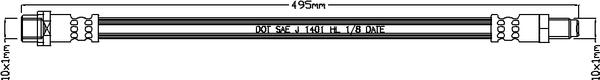 ABTEX ABH1218 - Brake Hose car-mod.net