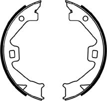 ABTEX ABS4045 - Drum Brake Shoe Set car-mod.net