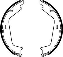 ABTEX ABS4054 - Drum Brake Shoe Set car-mod.net