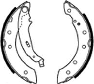 ABTEX ABS519 - Drum Brake Shoe Set car-mod.net