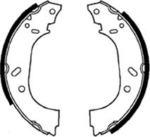 ABTEX ABS535 - Drum Brake Shoe Set car-mod.net