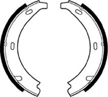 ABTEX ABS196 - Drum Brake Shoe Set car-mod.net