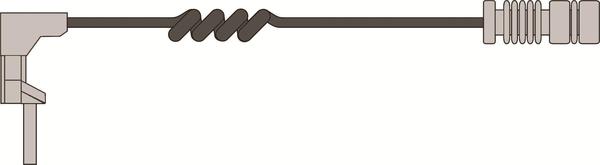 ABTEX AWL103 - Warning Contact, brake pad wear car-mod.net