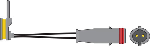 ABTEX AWL183 - Warning Contact, brake pad wear car-mod.net