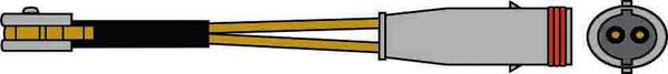 ABTEX AWL312 - Warning Contact, brake pad wear car-mod.net
