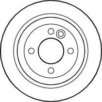 ABTEX BD976S - Brake Disc car-mod.net