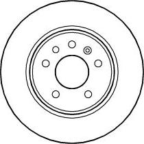ABTEX BD507S - Brake Disc car-mod.net