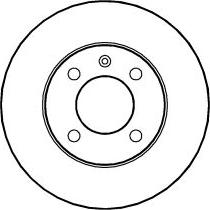 ABTEX BD583V - Brake Disc car-mod.net