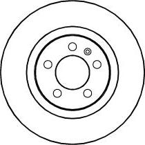 ABTEX BD606V - Brake Disc car-mod.net