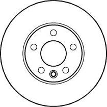 ABTEX BD637V - Brake Disc car-mod.net