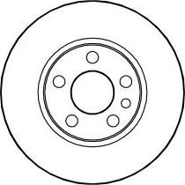 ABTEX BD626V - Brake Disc car-mod.net