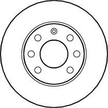 ABTEX BD073S - Brake Disc car-mod.net