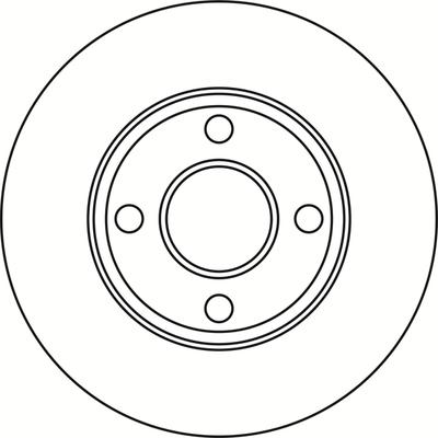ABTEX BD1965V - Brake Disc car-mod.net