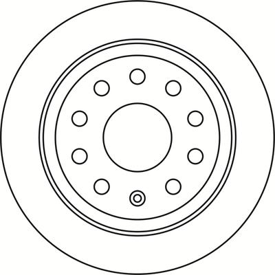 ABTEX BD1901S - Brake Disc car-mod.net